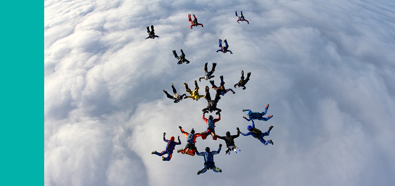 A thank you card in an envelope