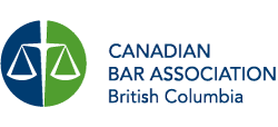 Logo for Canadian Bar Association, BC Branch.